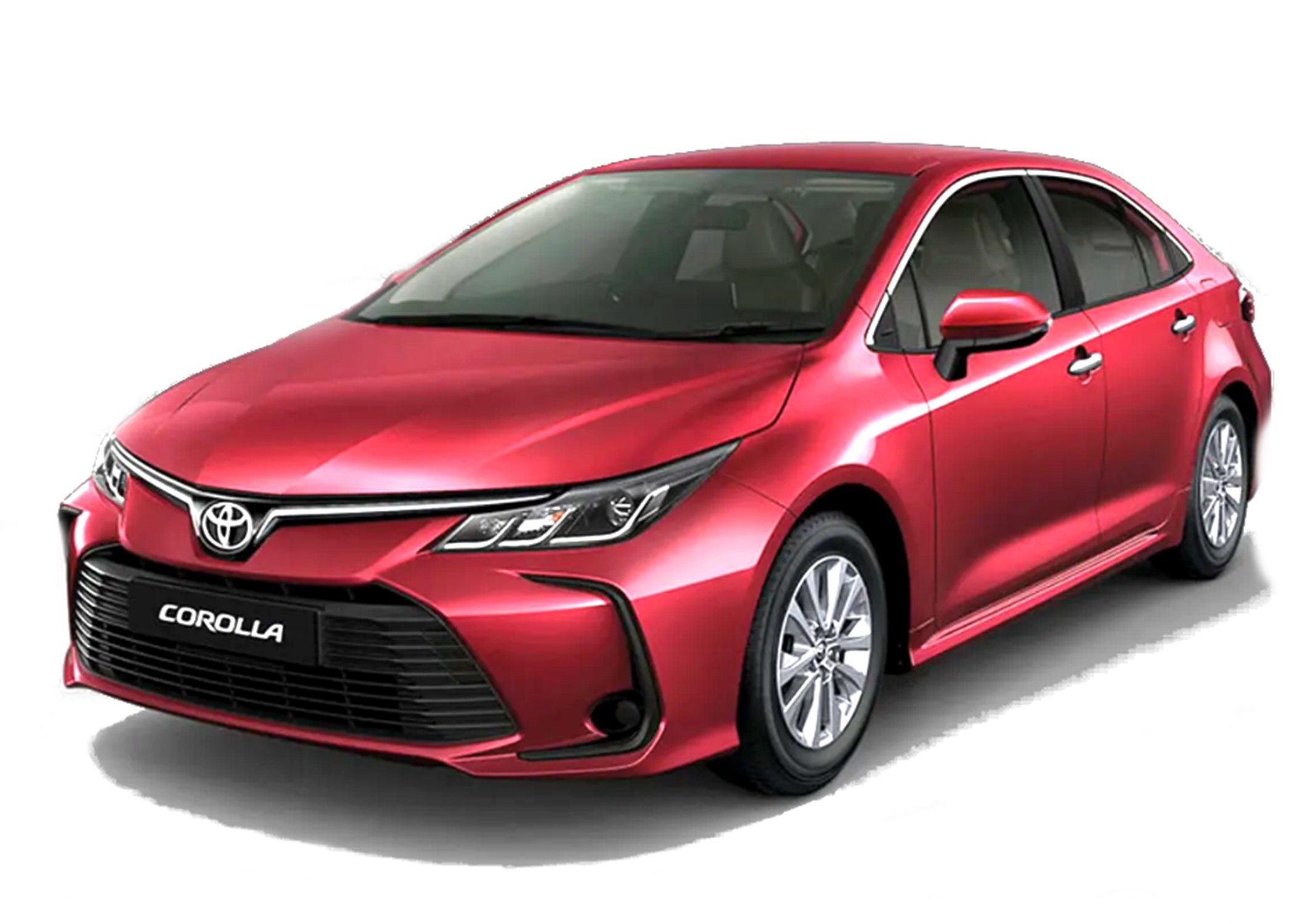 Toyota Corolla exterior - Front Left Angled