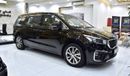 Kia Grand Carnival EXCELLENT DEAL for our KIA Grand Carnival ( 2019 Model ) in Black Color GCC Specs