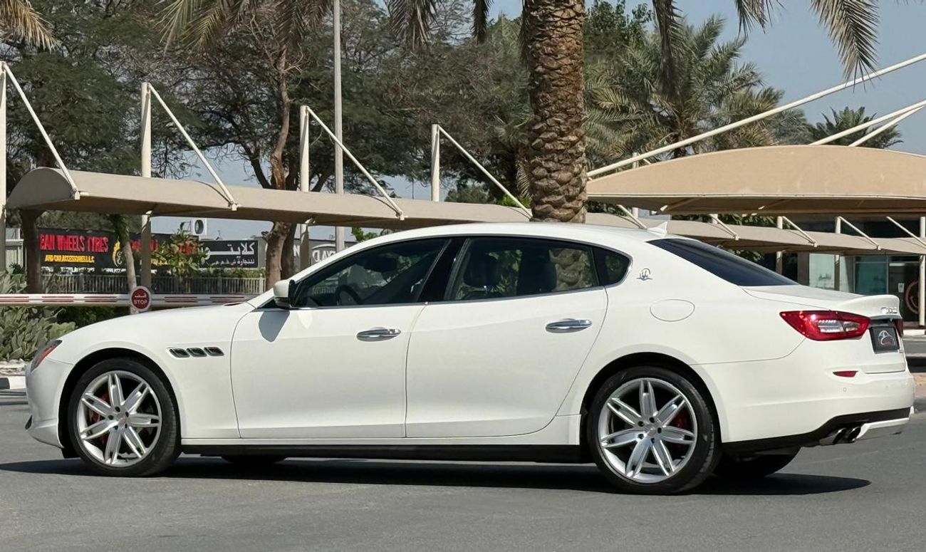 Maserati Quattroporte S 3.0L (350 HP) RAMADAN OFFER MASERATI QUATTROPORTE S 2015 GCC CARBON F  FULL OPTIONS IN LOW MILEAGE