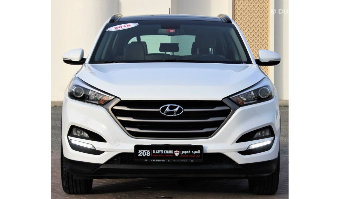 Hyundai Tucson Hyundai Tucson 2018 GCC panorama in excellent condition without accidents, very clean from inside an