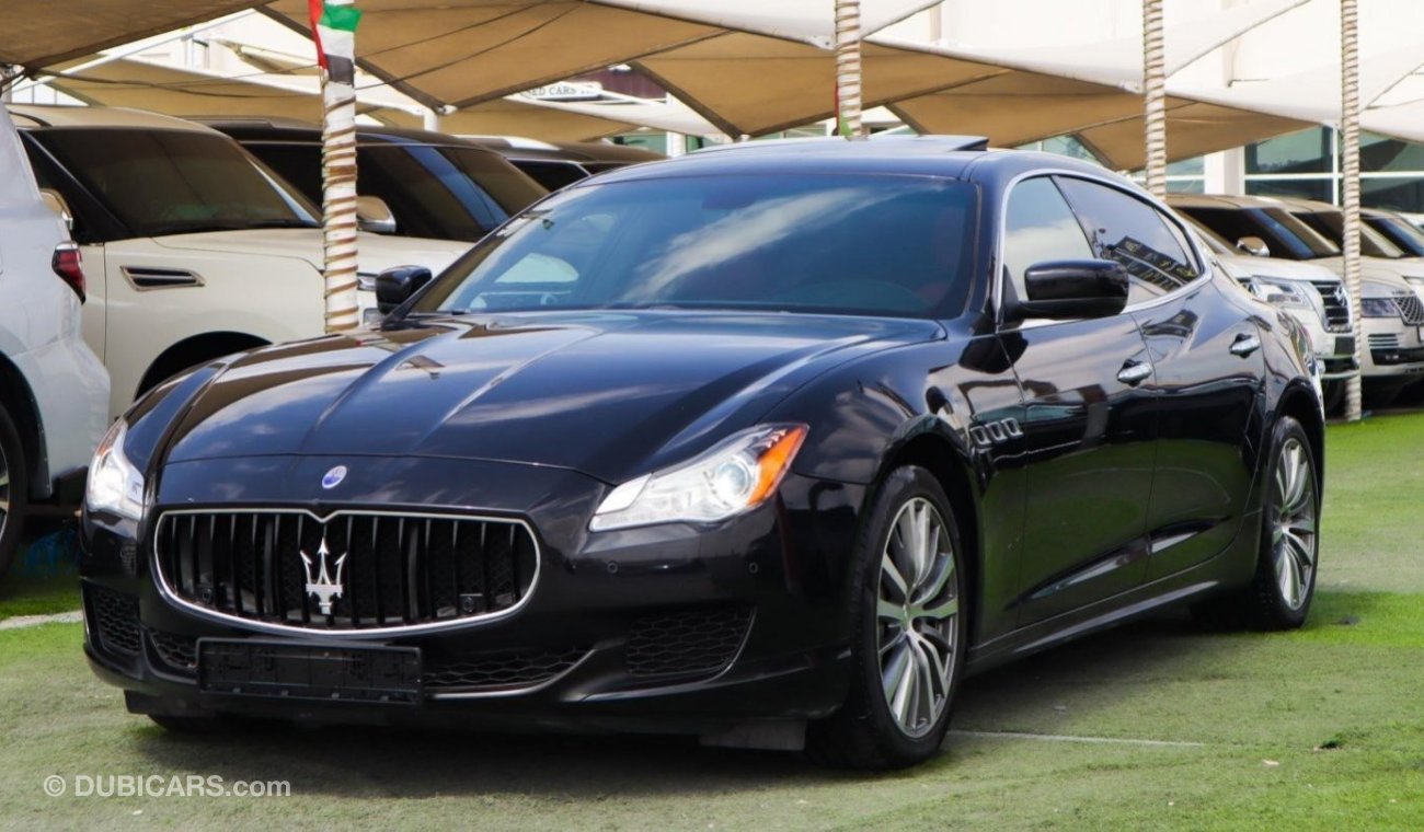 Maserati Quattroporte خليجي مالك واحد تشيكات وصبغة وكالة شرط الفحص ضمان لغاية 2023