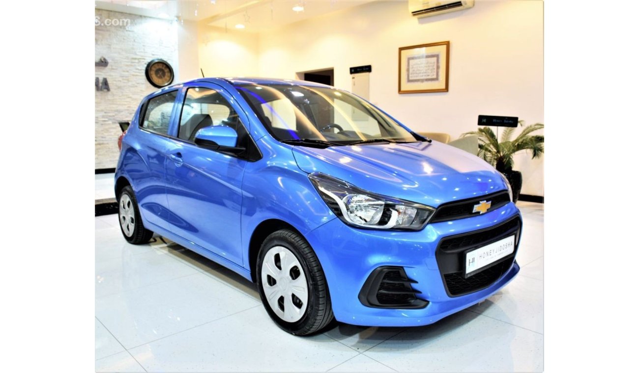 Chevrolet Spark SUPER HATCHBACK! Chevrolet Spark LS 2017 Model!! in Blue Color! GCC Specs