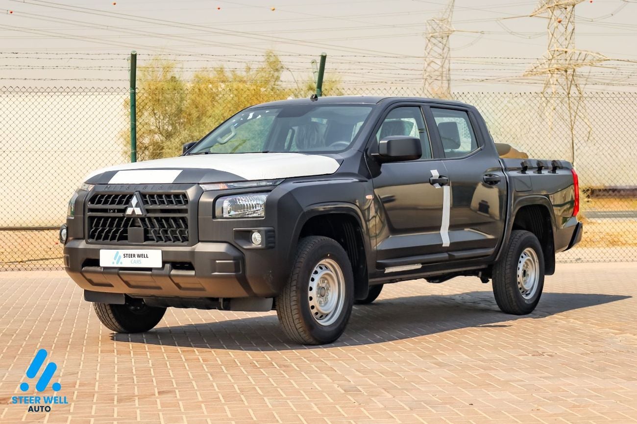 ميتسوبيشي L200 GL 2027 | محرك ديزل سعة 2.4 لتر | كابينة مزدوجة، دفع رباعي | ناقل حركة يدوي 5 سرعات، فئة متوسطة | أفضل 