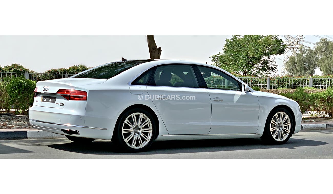 Audi A8 GCC- AUDI A8L - 50 TFSI QUATTRO - 2015 - 100% ACCIDENT FREE - BANK FINANCE AVAILABLE - WARRANTY