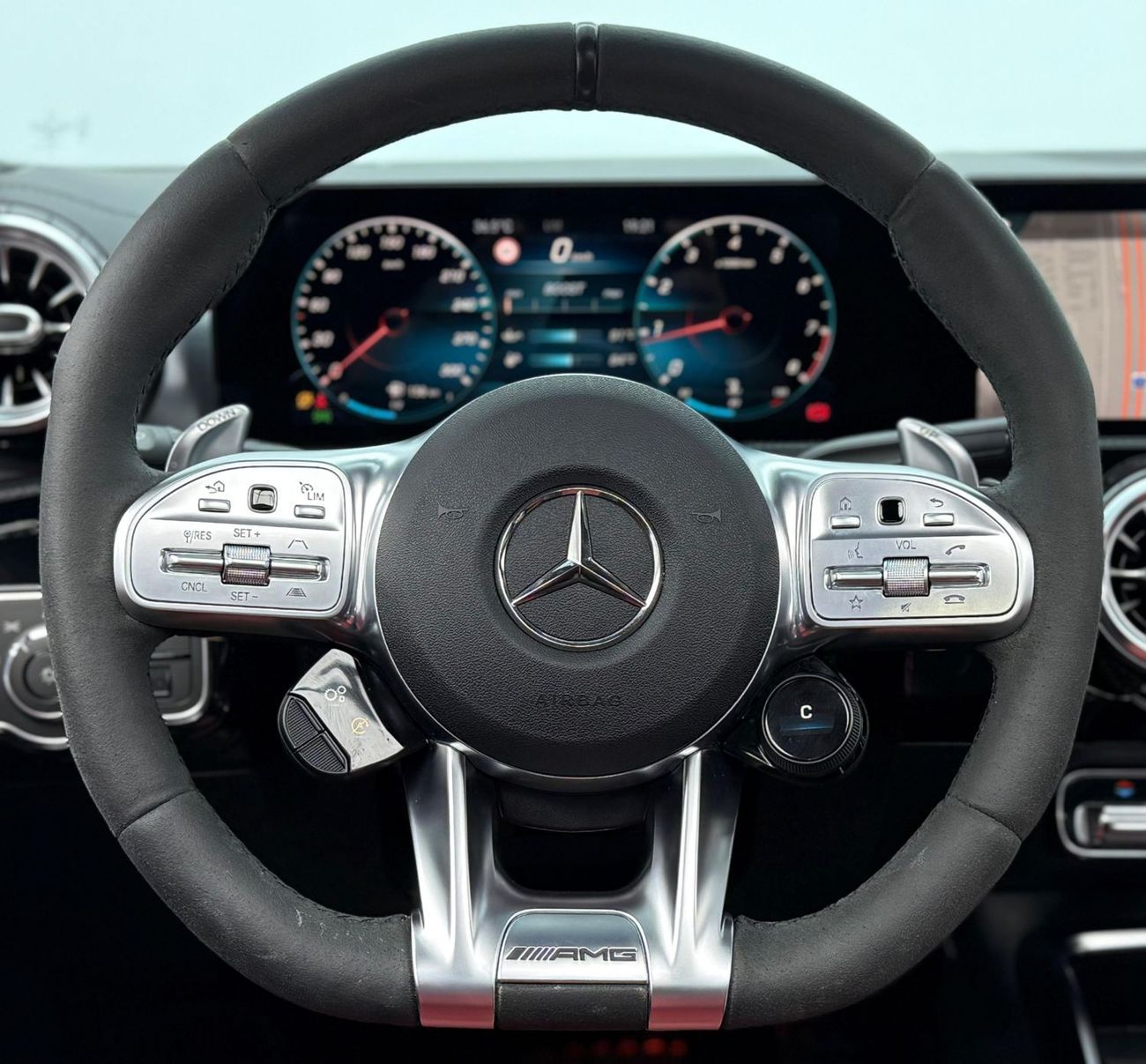 مرسيدس بنز A 45 S AMG 2021 Mercedes-AMG A 45 S 4MATIC+, 1 Year Warranty, Full Service History, GCC