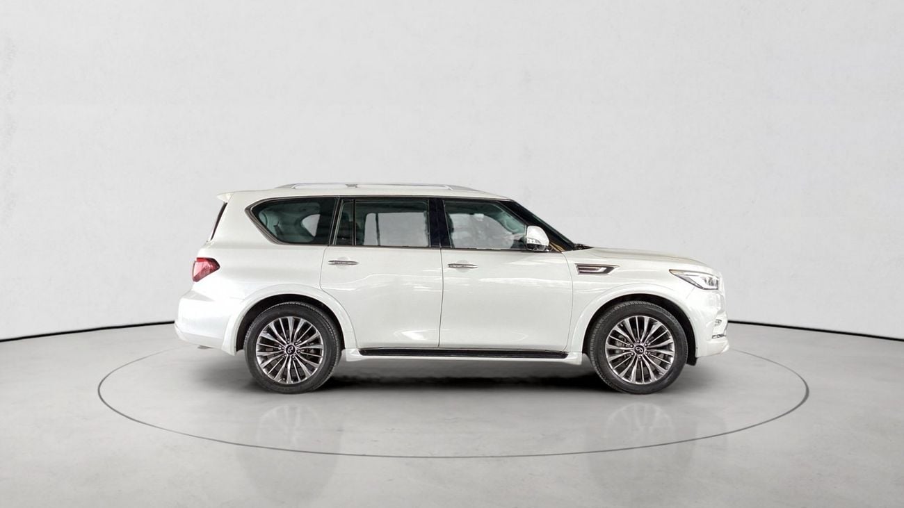Infiniti QX80 5.6 8STR 4WD AUTO LUXE PROACTVE TOW | Guaranteed Warranty | 0 Down Payment