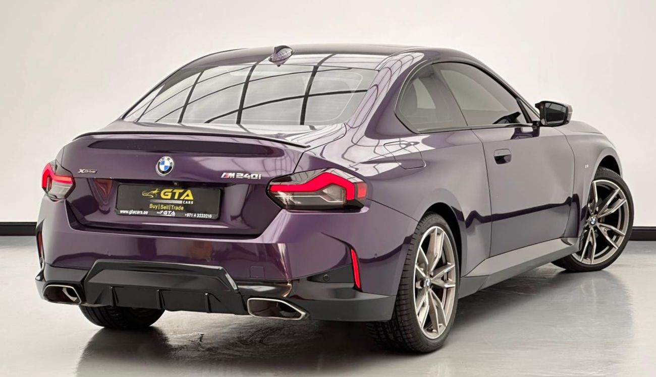 بي أم دبليو M240i 2022 BMW M240i xDrive, March 2027 BMW Warranty + Service Contract, GCC