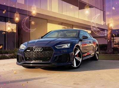 أودي RS5 EID SALE | 1 YEAR FREE WARRANTY |   AED 2,500 P.M | 0% DOWN PAYMENT | AUDI RS5 | V6 | 2018 | GCC SPE