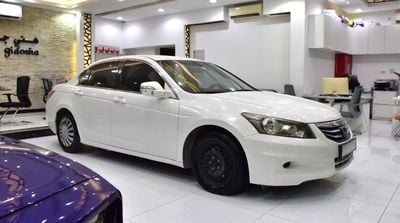 Honda Accord EXCELLENT DEAL for our Honda Accord i-Vtec ( 2012 Model ) in White Color GCC Specs