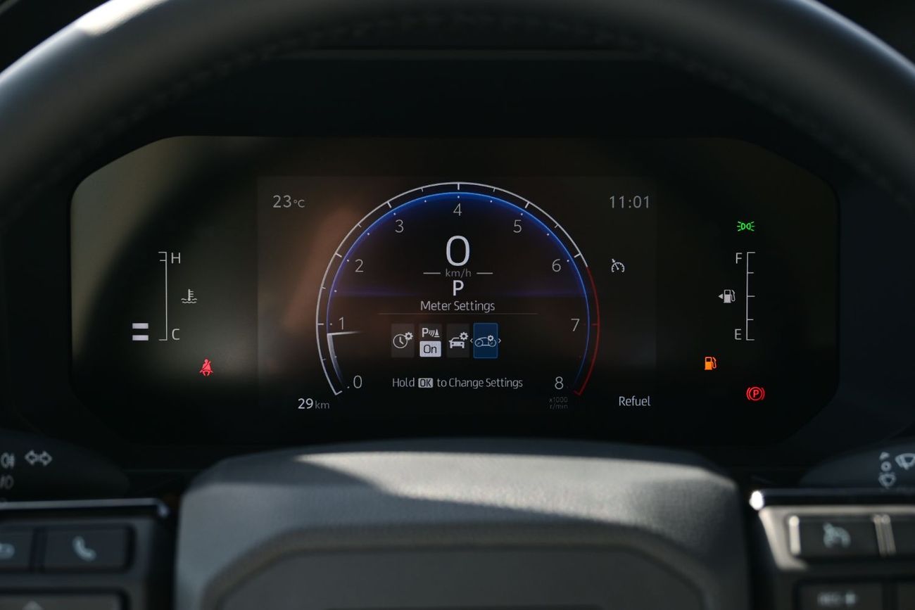 تويوتا برادو Toyota Land Cruiser Prado 2.4L Turbo, 4WD, Color White Model 2025