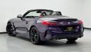 بي أم دبليو Z4 sDrive 30i 2.0L 2024 BMW Z4 sDrive30i, BMW Warranty+Service Contract+Full Service History, GCC