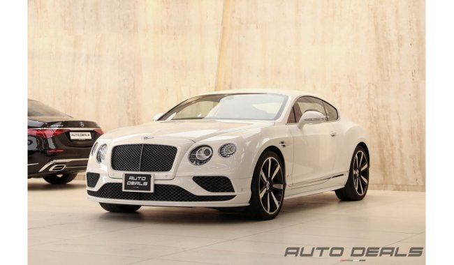 Bentley Continental GT Speed  | 2016 - Low Mileage - Perfect Condition | 6.0L W12