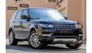 Land Rover Range Rover Sport HSE 2014 GCC Warranty with Zero Down-Payment.