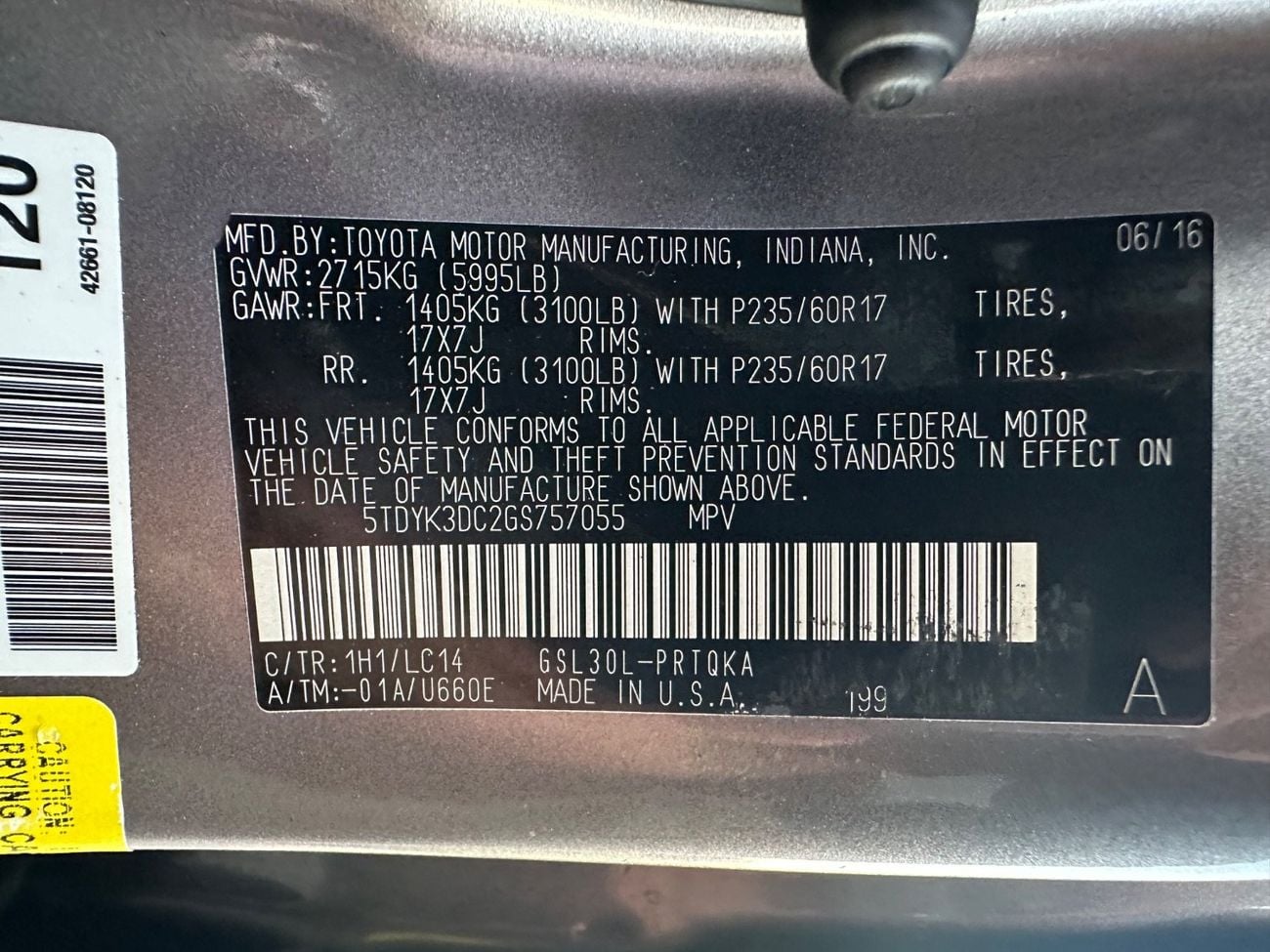 Toyota Sienna