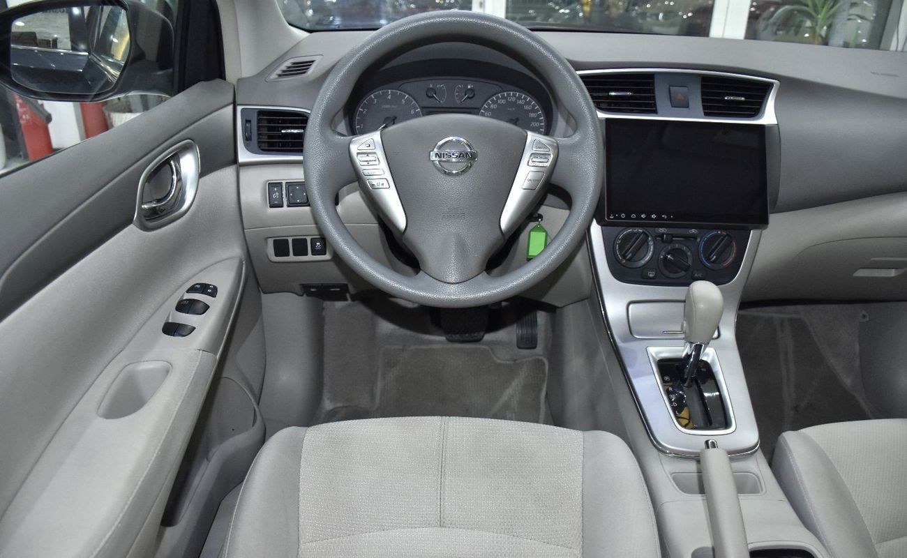 Nissan Sentra EXCELLENT DEAL for our Nissan Sentra 1.8 S ( 2018 Model ) in Grey Color GCC Specs