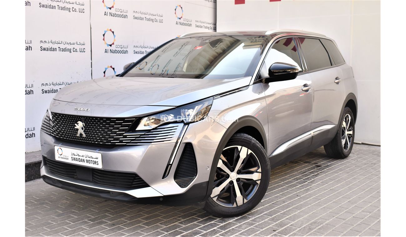 Peugeot 5008 AED 1999 PM | 1.6L GT GCC AGENCY WARRANTY UP TO 2026 OR 100K KM