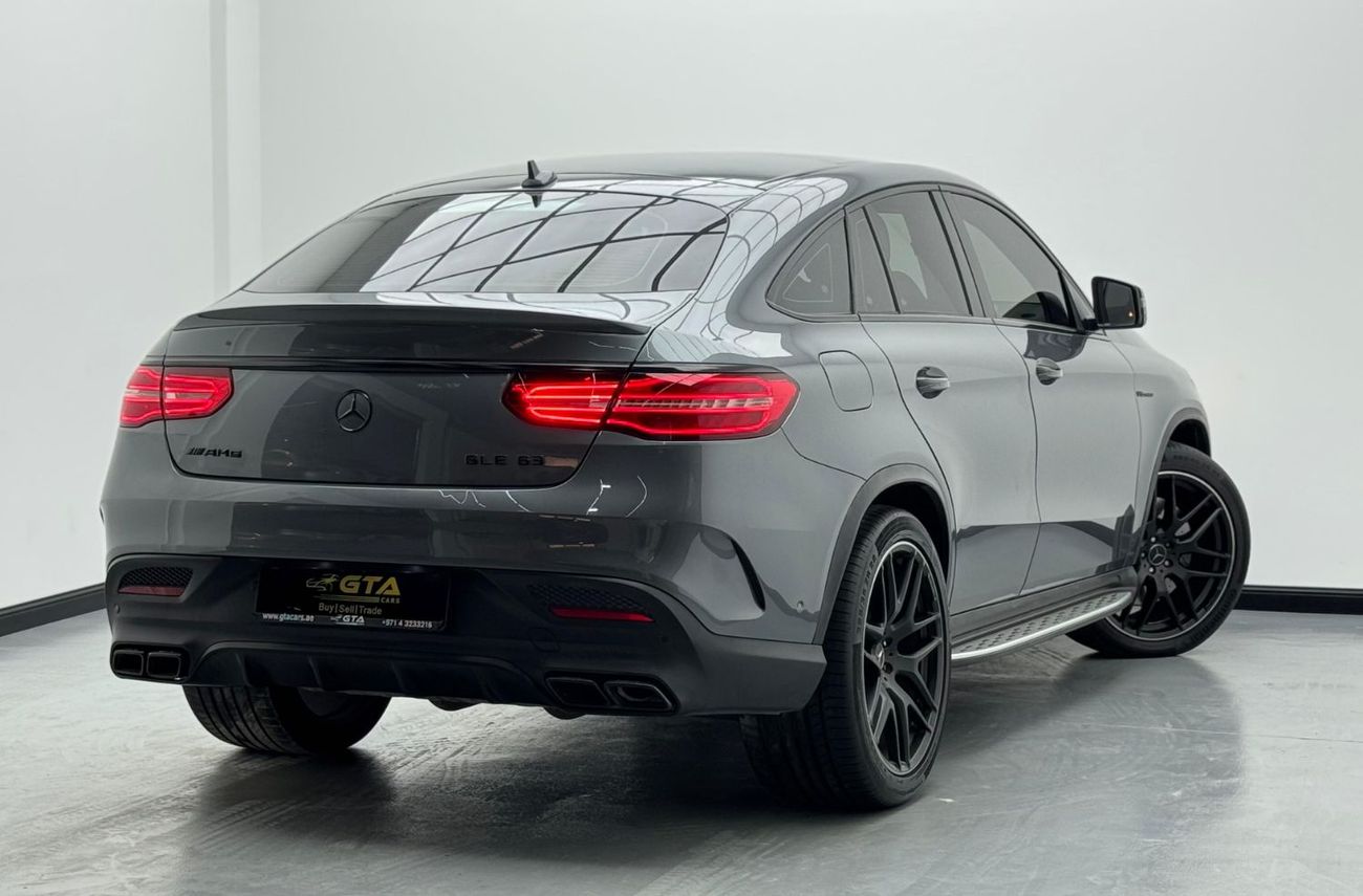 مرسيدس بنز GLE 63 S AMG كوبيه 2017 Mercedes-Benz GLE 63 S AMG Coupe, Well Loaded, Service History, GCC