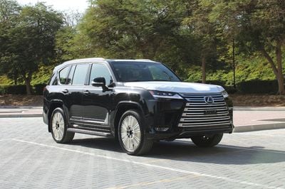 لكزس LX 700h سيجنتشر متوفر LX700H 7S نظام ركن آلي كامل 2026 أسود-أحمر