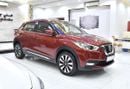 نيسان كيكس EXCELLENT DEAL for our Nissan Kicks 1.6L ( 2018 Model ) in Red Color GCC Specs