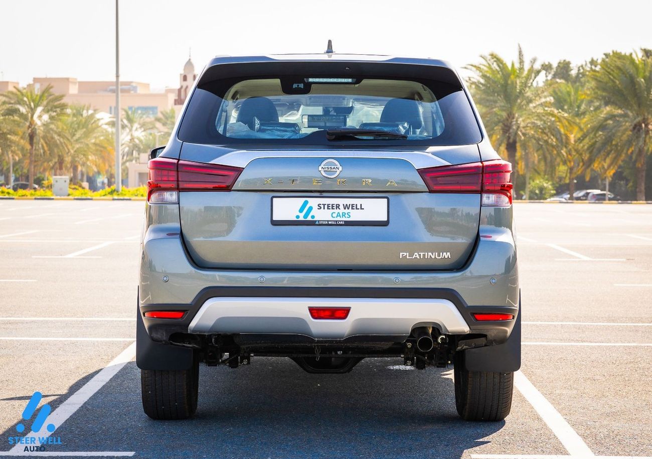 Nissan X Terra 2023 Platinum Petrol A/T 2.5L 4WD / First Class Interior / 3 yrs Warranty / GCC Specs