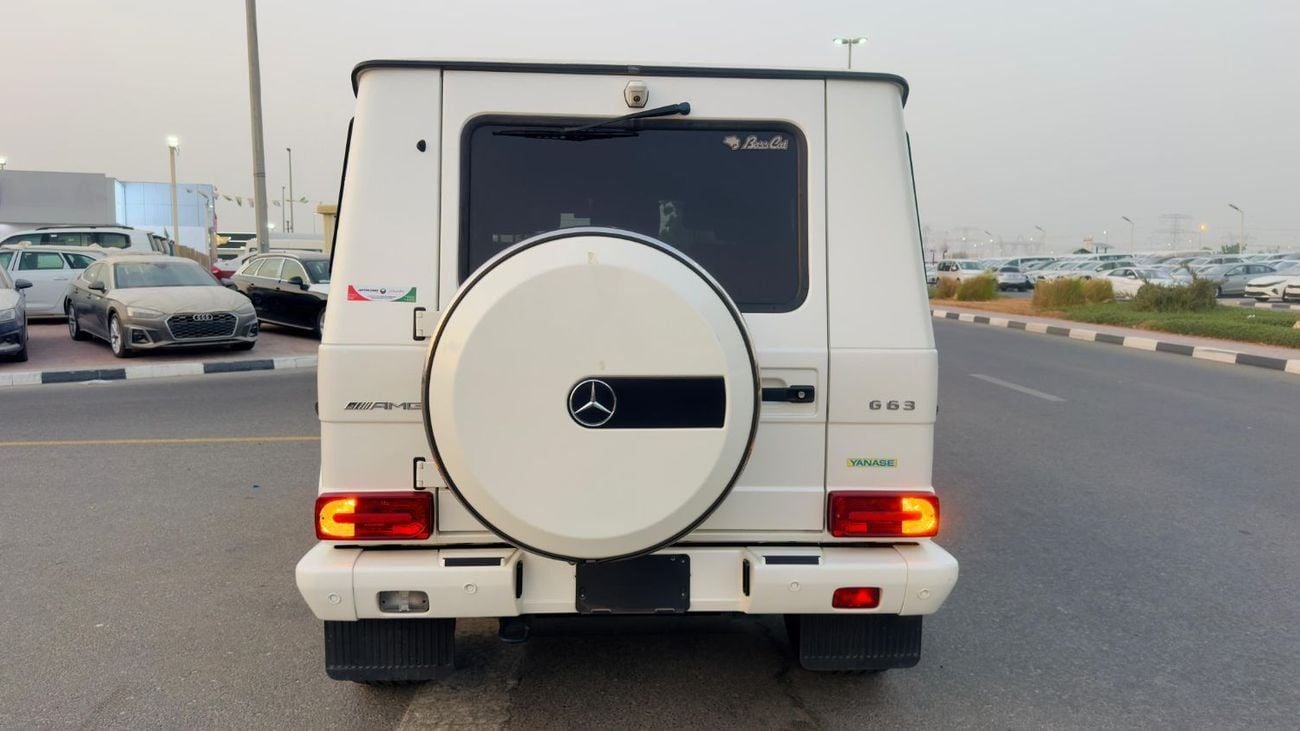 Mercedes-Benz G 63 AMG 2017 LUXURY G-WAGON | (V8 BITURBO POWER | RHD | SUNROOF + CARGO DRAWER | WHITE EDITION