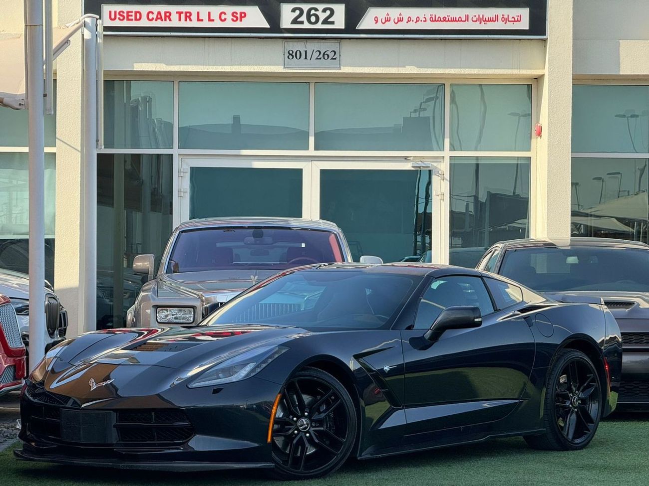 شيفروليه كورفت شيفورليه كورفت 2014 C7Z51 خليجي فل ابشن صبغ وكاله بحاله ممتازه بدون حوادث