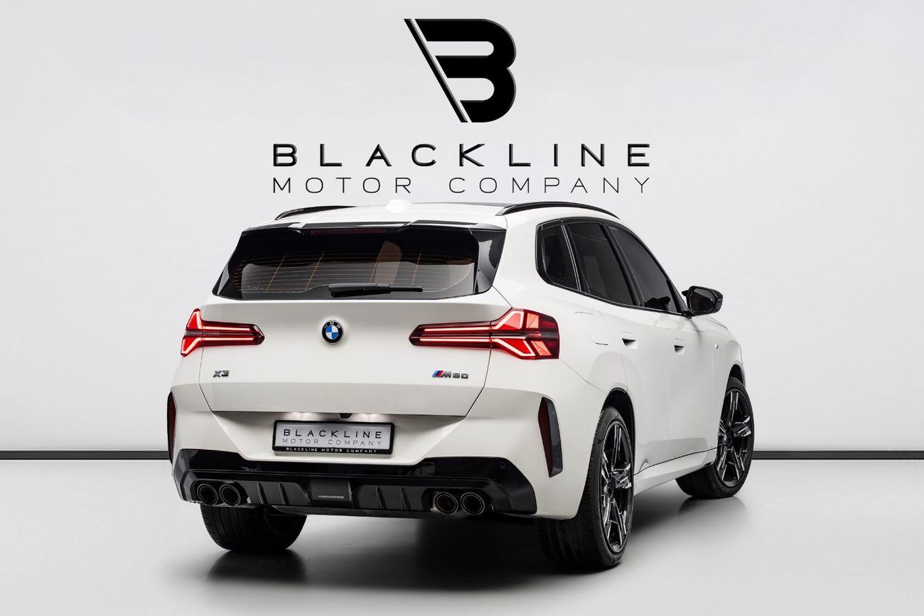 BMW X3 M50 XDRIVE BACK TO DUBAI | BACK IN MOTION | 2030 BMW Warranty & Service Contract, GCC