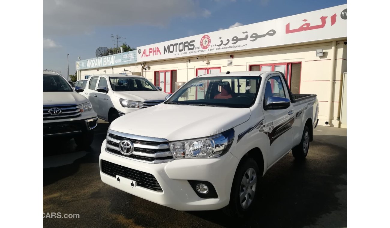 Toyota Hilux 2.4L Diesel 4X2 single cabin Mid Options