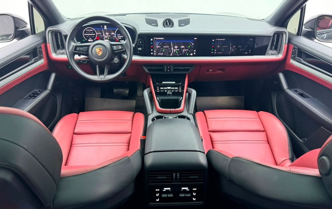 بورش كايان STD 2025 Porsche Cayenne Coupe, 2027 Porsche Warranty + Service Pack, Full Porsche Service History, 
