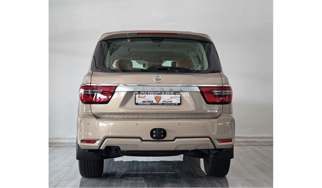 Nissan Patrol LE PLATINUM CITY 5.6L-8CYL-400HP PLATINUM RADAR EXCELLENT CONDITION GCC SPECIFICATION