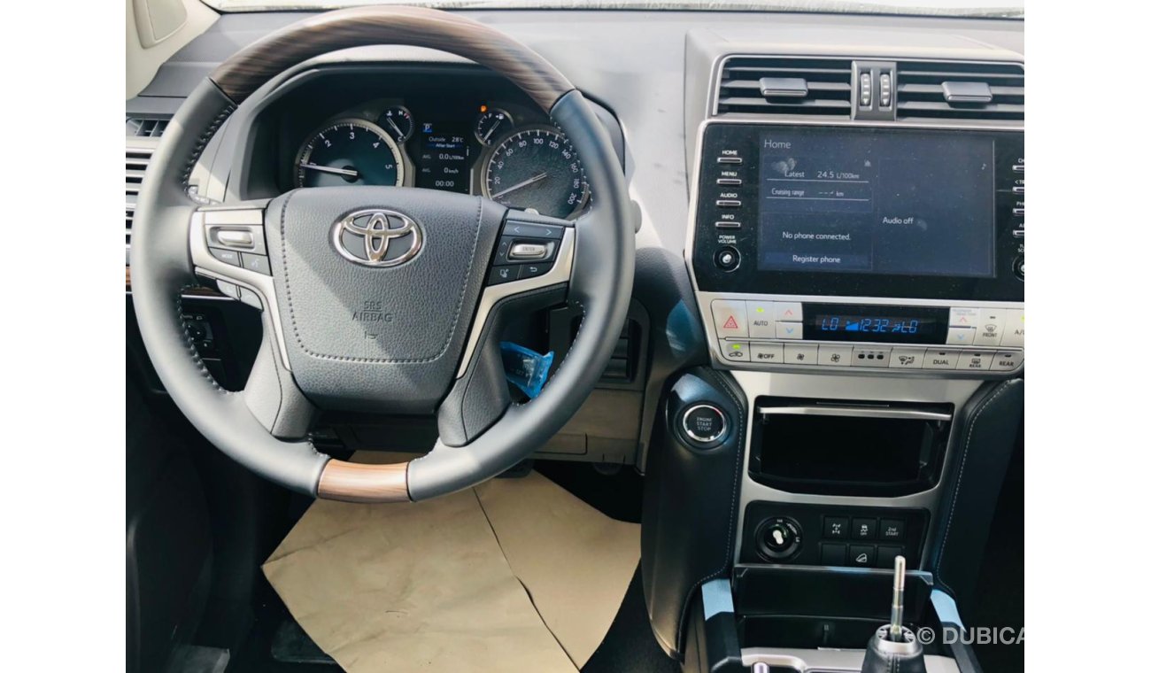 تويوتا برادو برادو VX ، V8 ، ديزل ، 2021 ، لون أسود ، خيار كامل ، فقط للتصدير