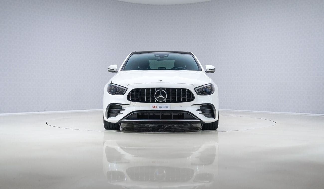 Mercedes-Benz E 53 AMG | AED 4396 PM | 2 Years Unlimited Warranty