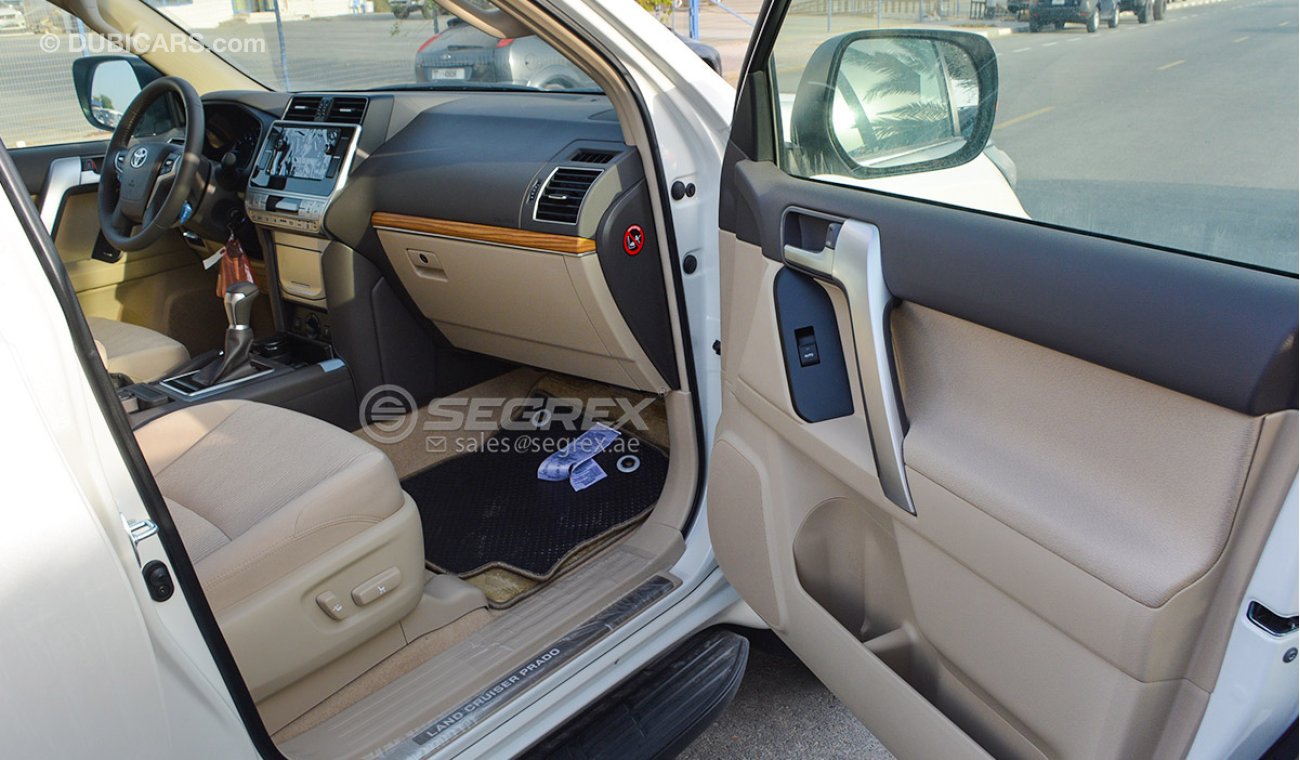 Toyota Prado 21YM 2.7L PETROL,A/T VX ,Sunroof, 2 electric seats ,Black/Black available -اسود متوفر