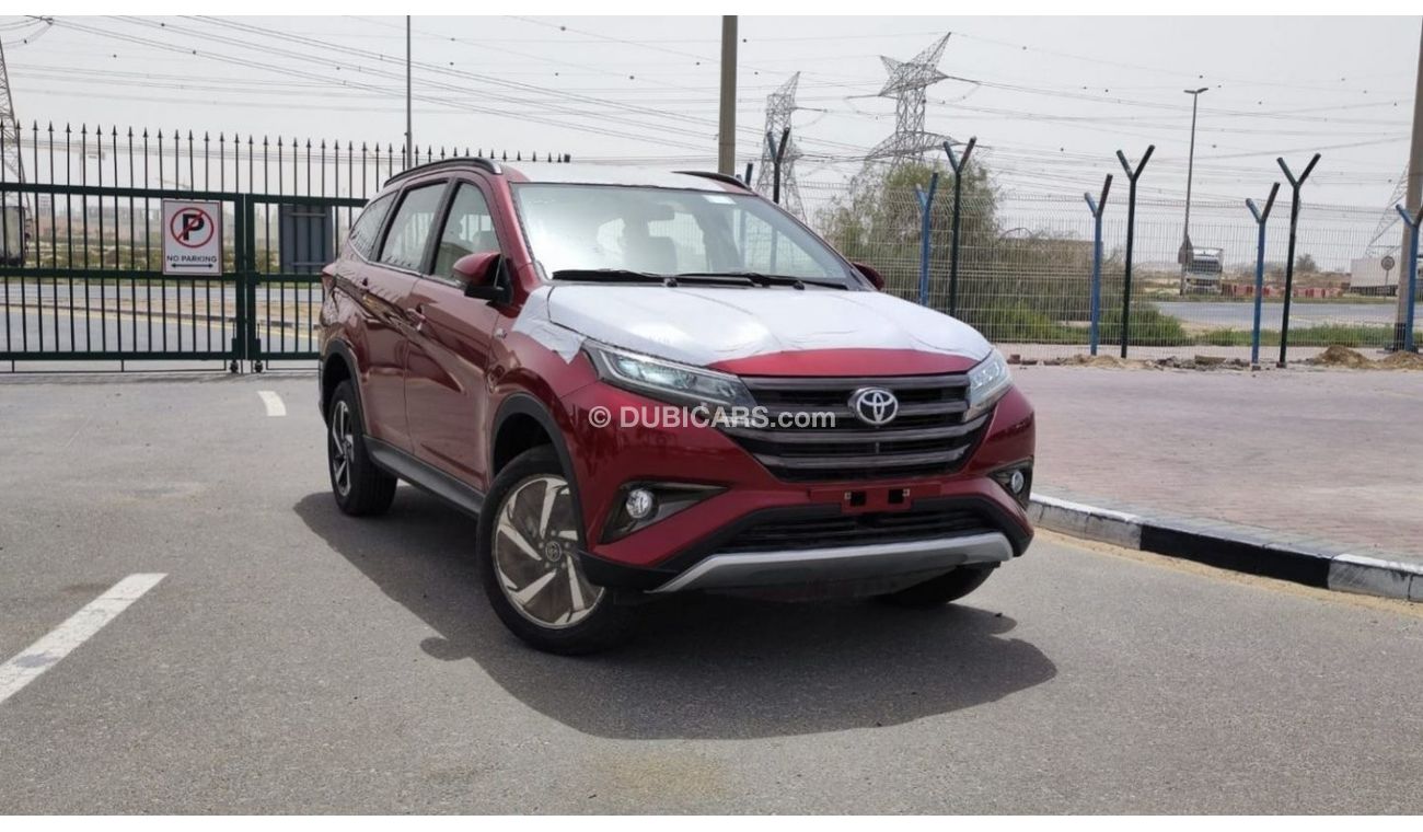 New Toyota Rush GX T Rush S 1.5L Petrol RWD, 2022, Red color 2022 for