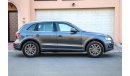 Audi Q5 2.0L 2014 GCC under Warranty with Zero Down-Payment.