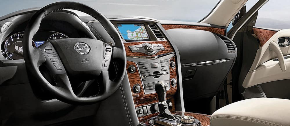 Nissan Armada interior - Cockpit