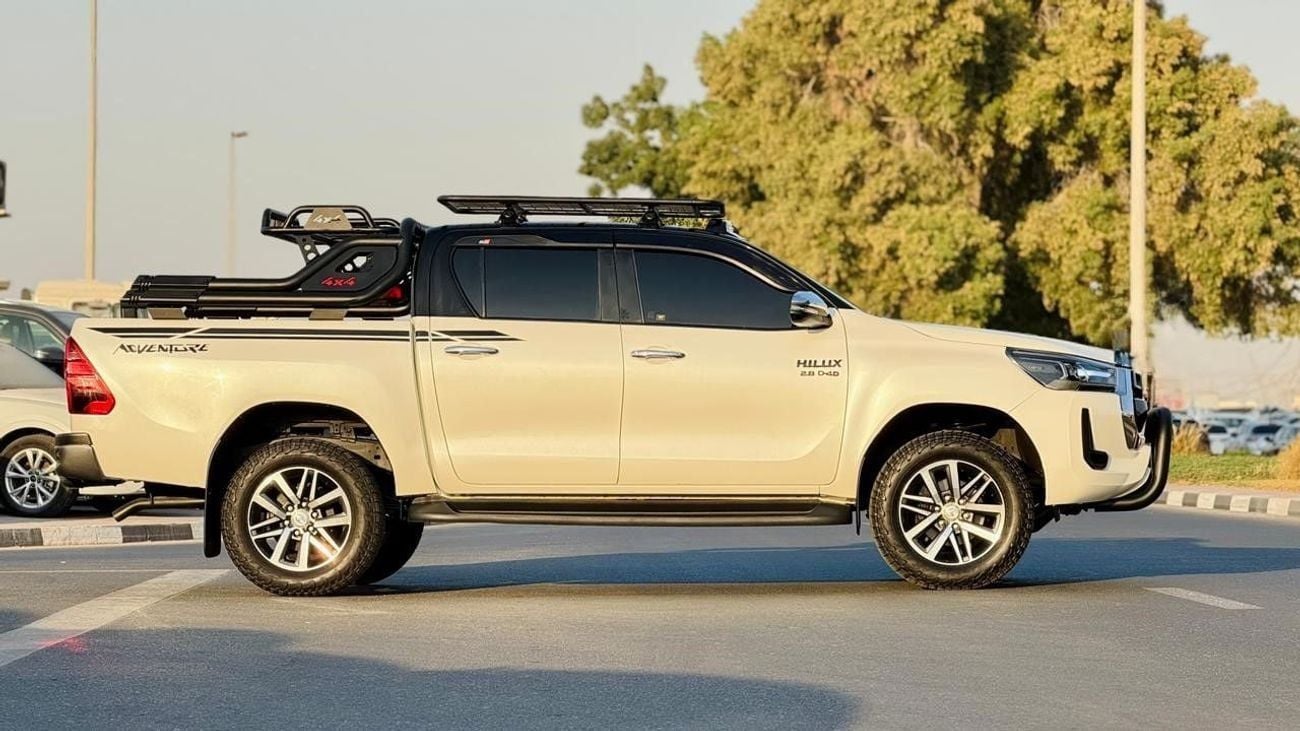 Toyota Hilux 2018 | DOUBLE CABIN | RHD | 2.8L DIESEL ENGINE | AUTOMATIC TRANSMISSION | RHINO ROOF RACK | NUDGE BA