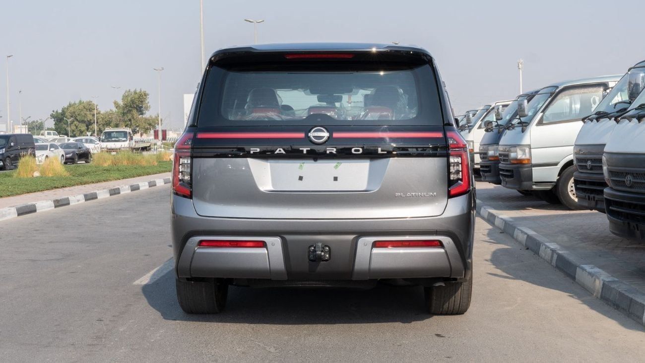 Nissan Patrol 2026 Nissan Patrol LE Platinum 3.5L AT Petrol TT (Grey-Red) (Export Only)