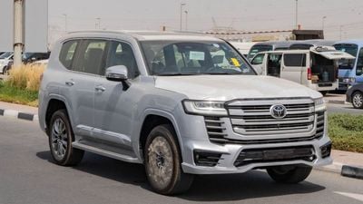 تويوتا لاند كروزر 2025 Toyota Land Cruiser VXR 3.5L Twin Turbo AT Petrol (Silver)