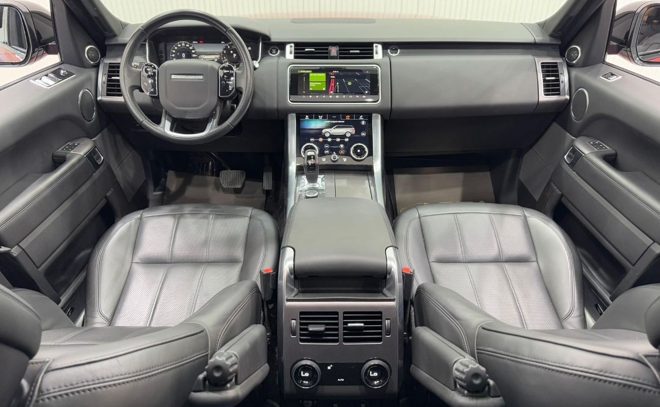 لاند روفر رينج روفر سبورت HSE 3.0L (340 HP) 2019 Range Rover Sport HSE, 1 Year Warranty, Full Service History, GCC