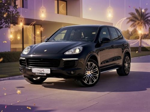 بورش كايان !! EID SALE !! 1 YEAR FREE WARRANTY !!  AED 3,200 P.M | 0% DOWN PAYMENT | PORSCHE CAYENNE S 3.6L V6 