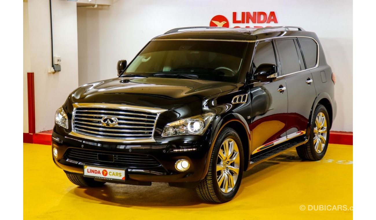 إنفينيتي QX80 Infiniti QX80 Luxury 2014 GCC under Warranty with Flexible Down-Payment.