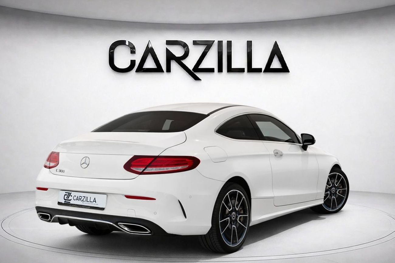 Mercedes-Benz C 300 Coupe AED 1,958 P.M l 0% Down Payment l C300 AMG Coupe l 1 Year Warranty
