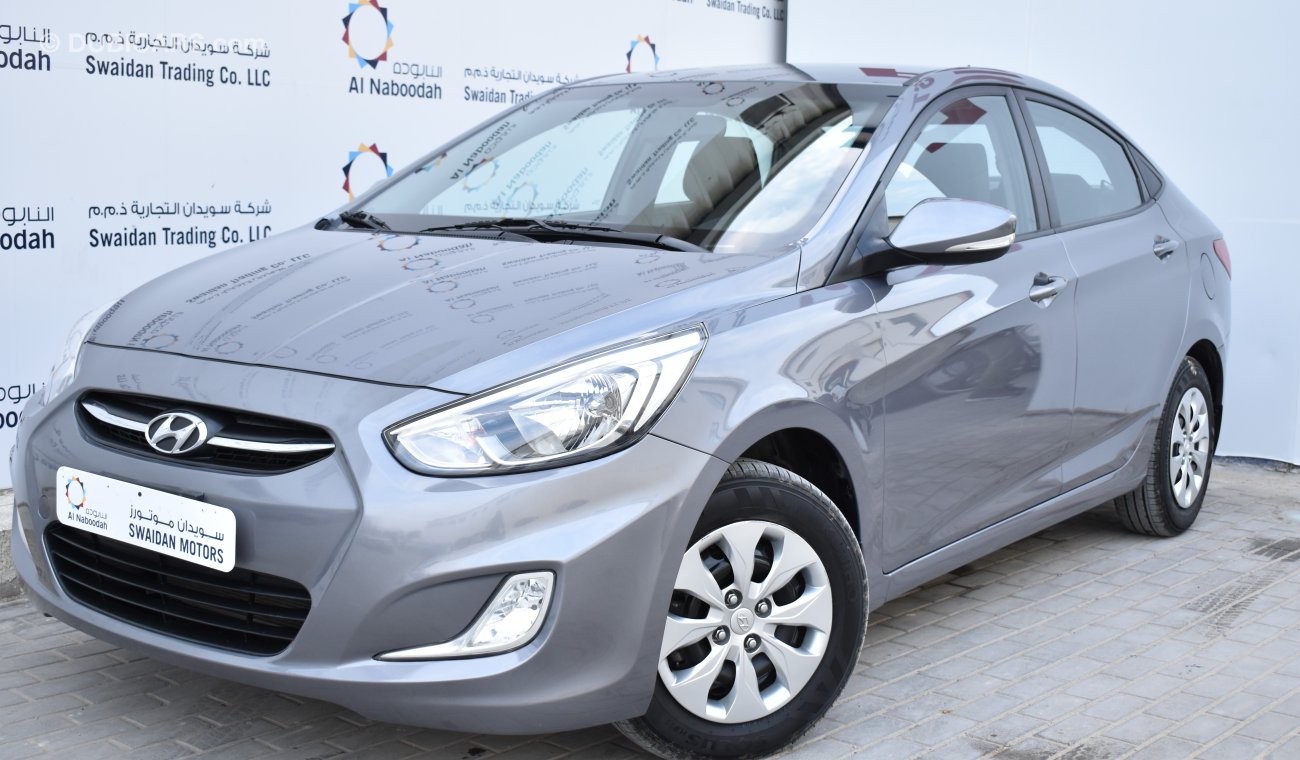 Hyundai Accent 1.4L GL 2016 GCC SPECS WITH DEALER WARRANTY