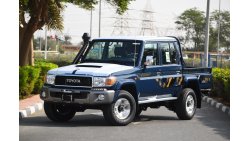 Toyota Land Cruiser Pick Up 79 DOUBLE CAB LIMITED LX V8 4.5L TURBO DIESEL 5 SEAT MANUAL TRANSMISSION