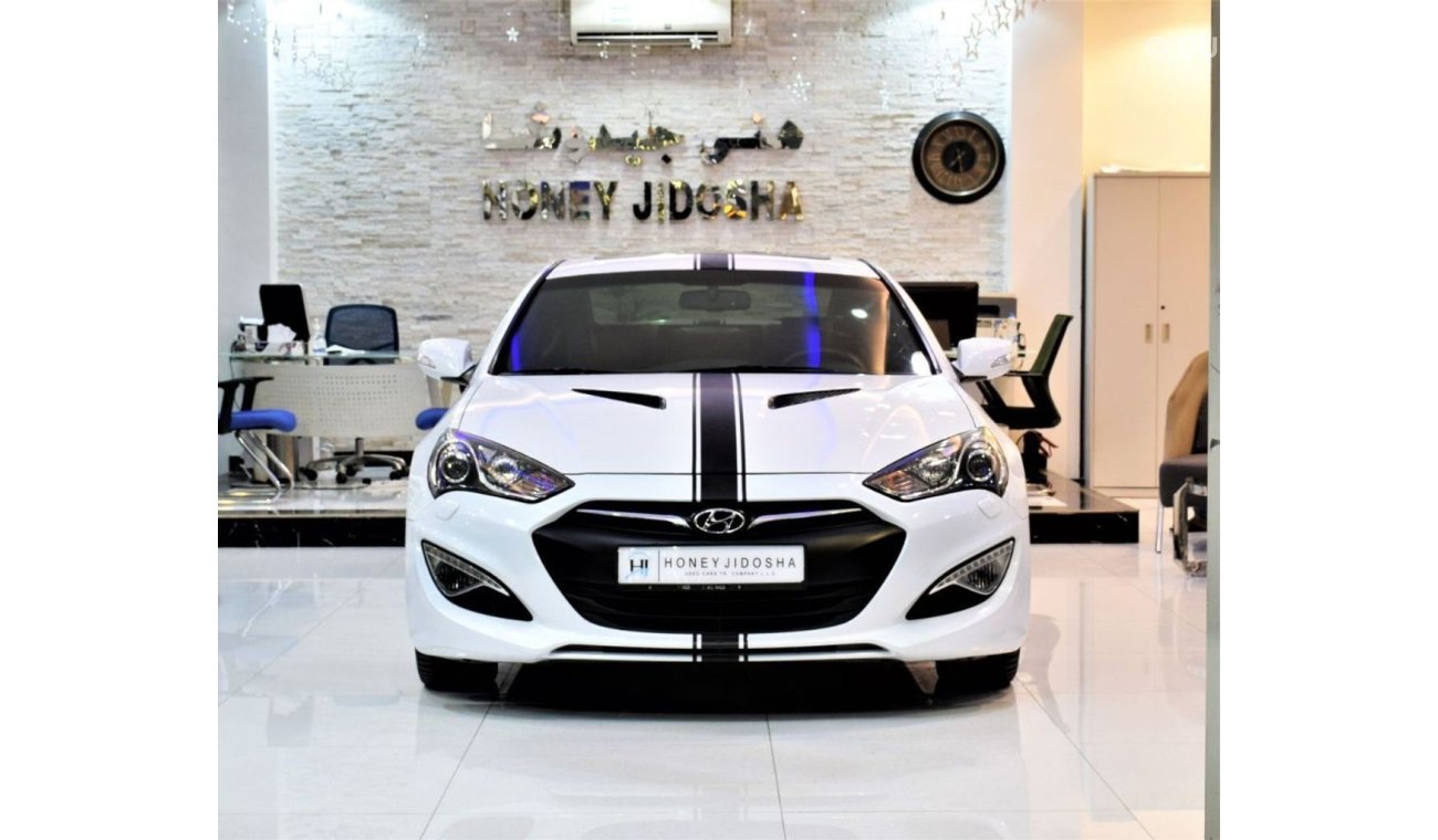 هيونداي جينيسس ORIGINAL PAINT & VERY LOW MILEAGE 19,000KM! Hyundai Genesis Coupe 3.8 2016 Model!! in White Color! G