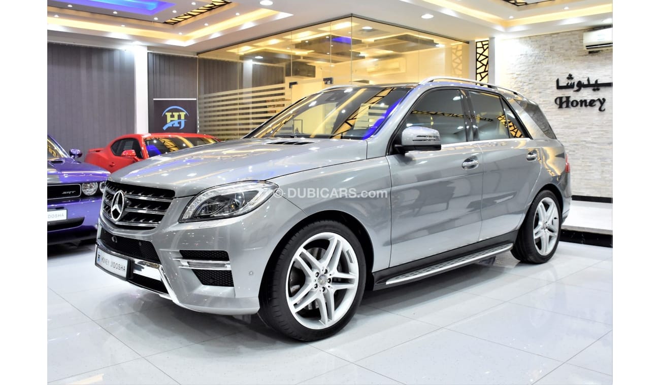 Mercedes-Benz ML 350 EXCELLENT DEAL for our Mercedes Benz ML350 4Matic ( 2014 Model ) in Gray Color GCC Specs
