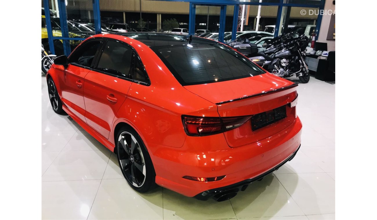 Audi RS3 - GCC - UNDER WARRANTY + SERVISE CONTRACT FROM AL NABOODAH