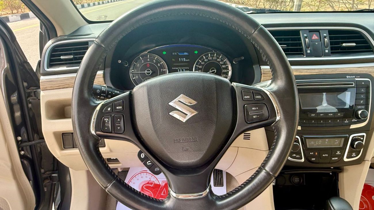 سوزوكي سياز تقديم تسهيلات بنكية دون الحاجة إلى دفعة أولى إلى زبائننا الكرآم