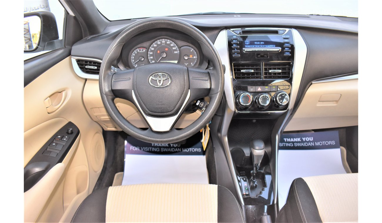 Toyota Yaris SE 1.3L HATCHBACK 2019 GCC SPECS DEALER WARRANTY